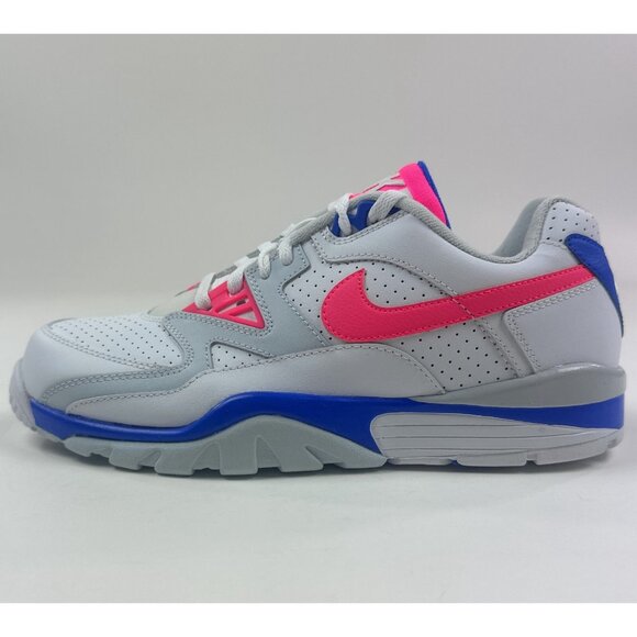 Nike Air Cross Trainer 3 Low Mens Size 10 White Pink Blue Shoes FN6887-100 - Picture 6 of 9